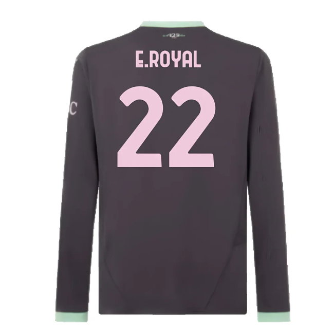 2024-2025 AC Milan Third Long Sleeve Shirt (E.Royal 22)
