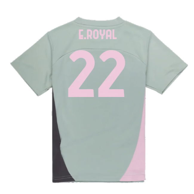 2024-2025 AC Milan Training Shirt (Green Fog) - Kids (E.Royal 22)