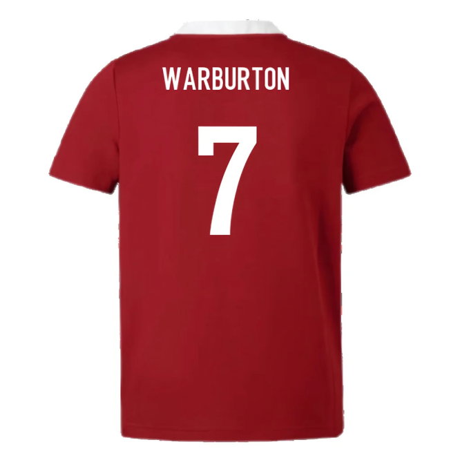 2025 British & Lions Classic SS Rugby Shirt (Warburton 7)