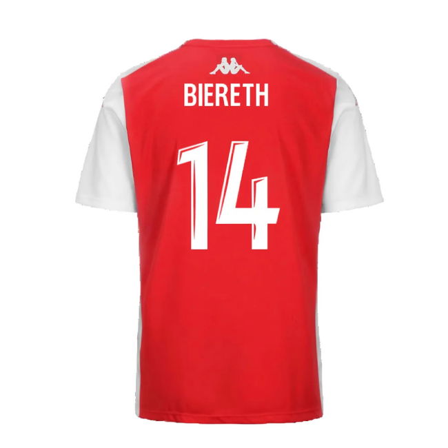 2024-2025 AS Monaco Player Training Shirt (Red) (Biereth 14)