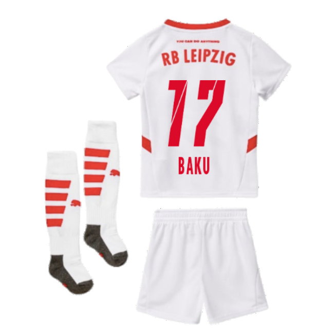2024-2025 Red Bull Leipzig Home Mini Kit (Baku 17)