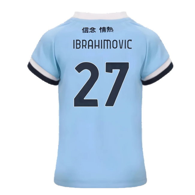 2024-2025 Lazio Home Infant Mini Kit (Ibrahimovic 27)