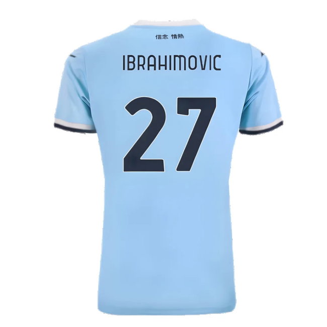 2024-2025 Lazio Home Shirt (Womens) (Ibrahimovic 27)