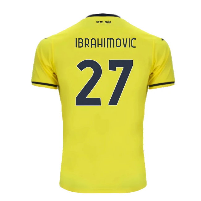2024-2025 Lazio Away Shirt (Kids) (Ibrahimovic 27)