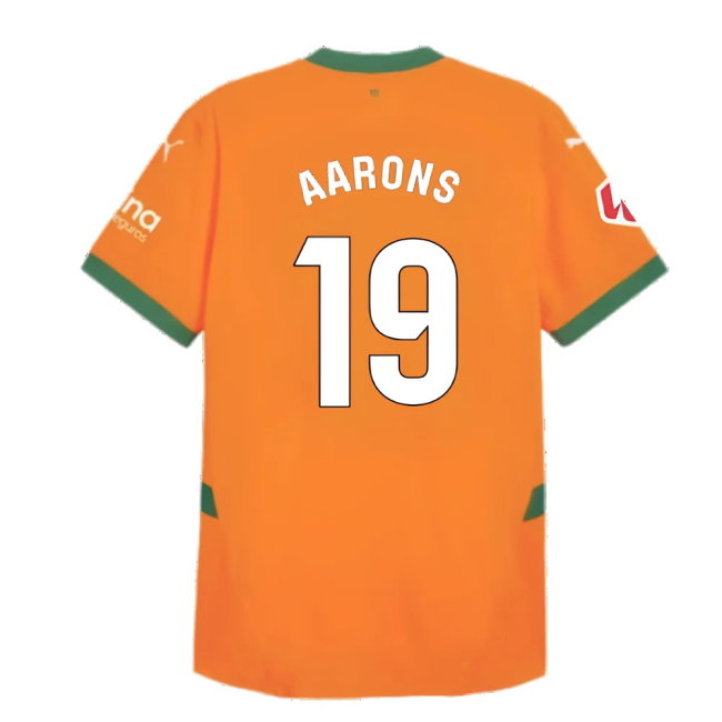 2024-2025 Valencia Third Shirt (Kids) (Aarons 19)