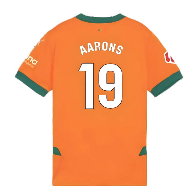 2024-2025 Valencia Third Shirt (Aarons 19)
