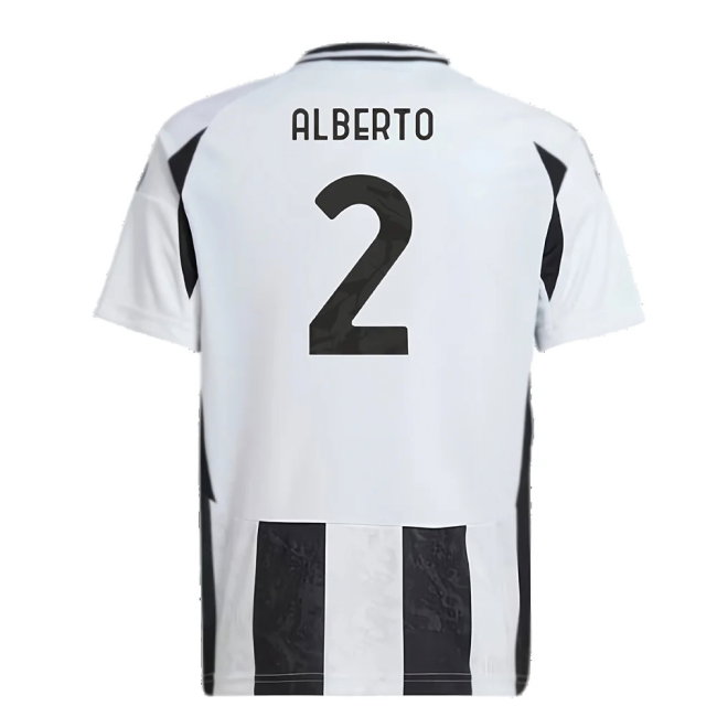 2024-2025 Juventus Home Mini Kit (Alberto 2)