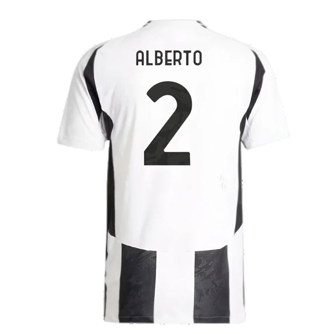 2024-2025 Juventus Authentic Home Shirt (Alberto 2)