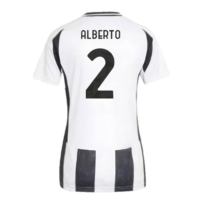 2024-2025 Juventus Home Shirt (Womens) (Alberto 2)