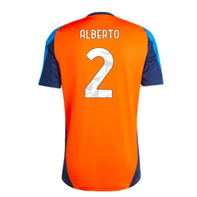 2024-2025 Juventus Training Jersey (Orange) (Alberto 2)