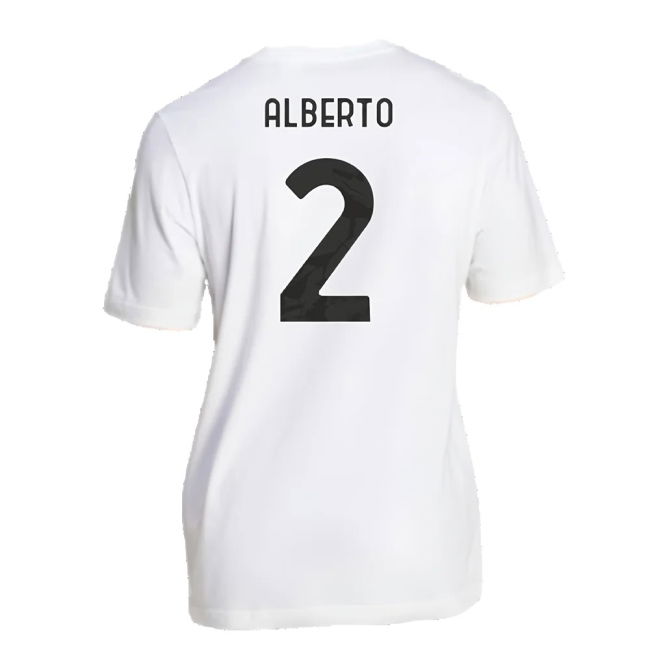 2024-2025 Juventus DNA Graphic Tee (White) (Alberto 2)