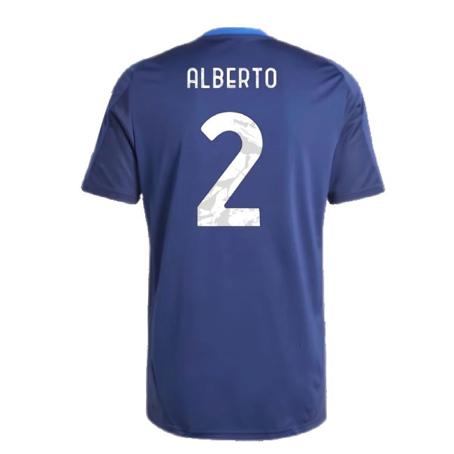 2024-2025 Juventus Training Jersey (Navy) (Alberto 2)