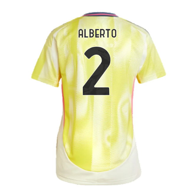 2024-2025 Juventus Away Shirt (Womens) (Alberto 2)