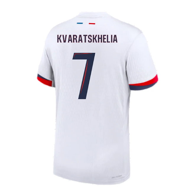 2024-2025 PSG Away Authentic Dri-ADV Shirt (Kvaratskhelia 7)