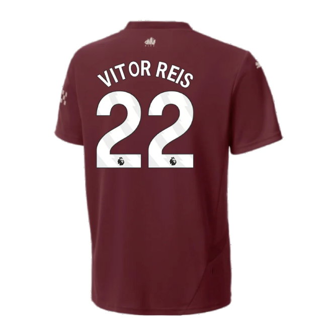 2024-2025 Man City Third Shirt (Kids) (Vitor Reis 22)