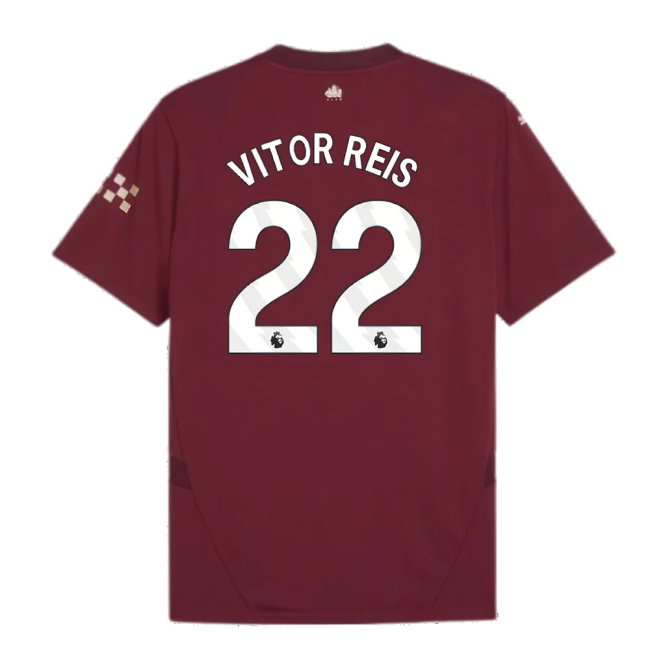 2024-2025 Man City Third Shirt (Vitor Reis 22)