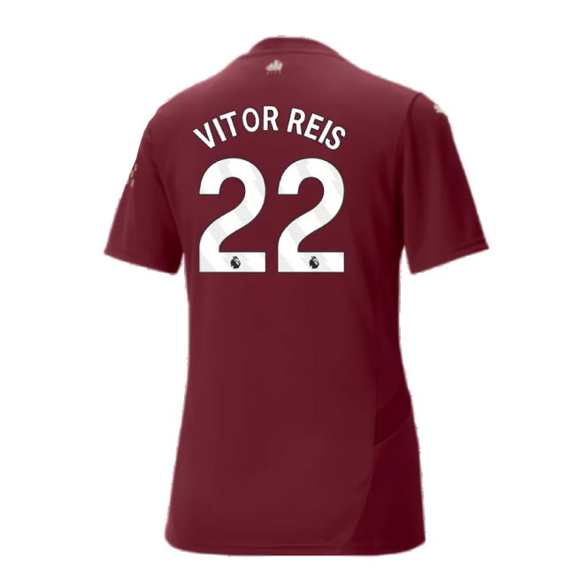 2024-2025 Man City Third Shirt (Womens) (Vitor Reis 22)