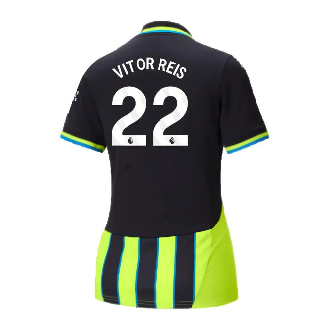 2024-2025 Man City Away Shirt (Womens) (Vitor Reis 22)