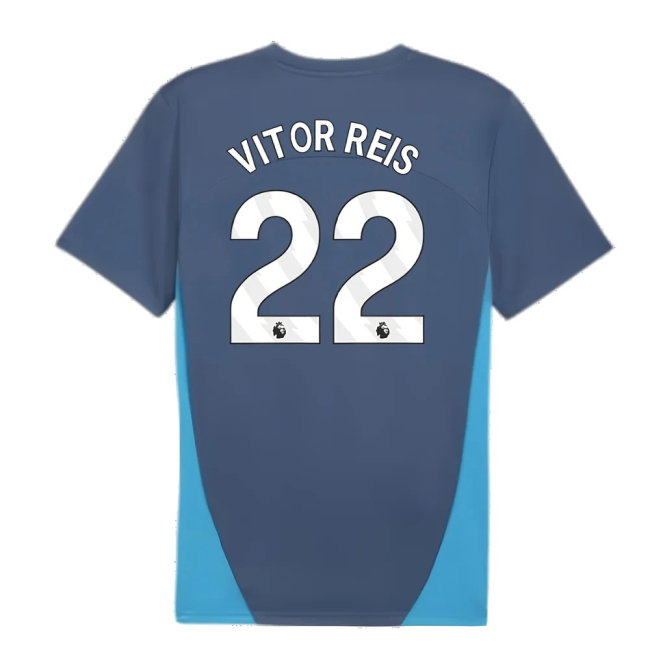 2024-2025 Man City Training Shirt (Inky Blue) (Vitor Reis 22)