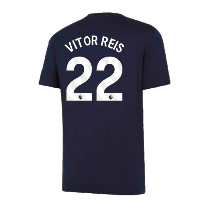 2024-2025 Man City Training Shirt (Inky Blue) - Kids (Vitor Reis 22)
