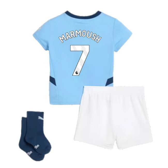 2024-2025 Man City Home Baby Kit (Marmoush 7)