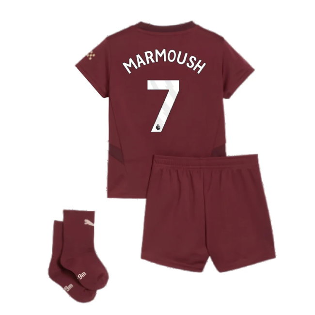 2024-2025 Man City Third Baby Kit (Marmoush 7)
