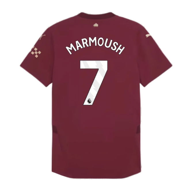 2024-2025 Man City Third Authentic Shirt (Marmoush 7)