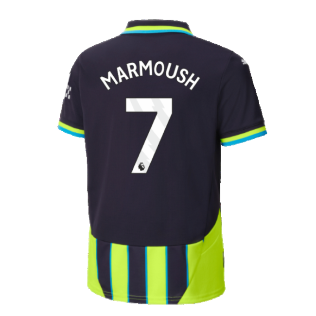2024-2025 Man City Away Shirt (Kids) (Marmoush 7)