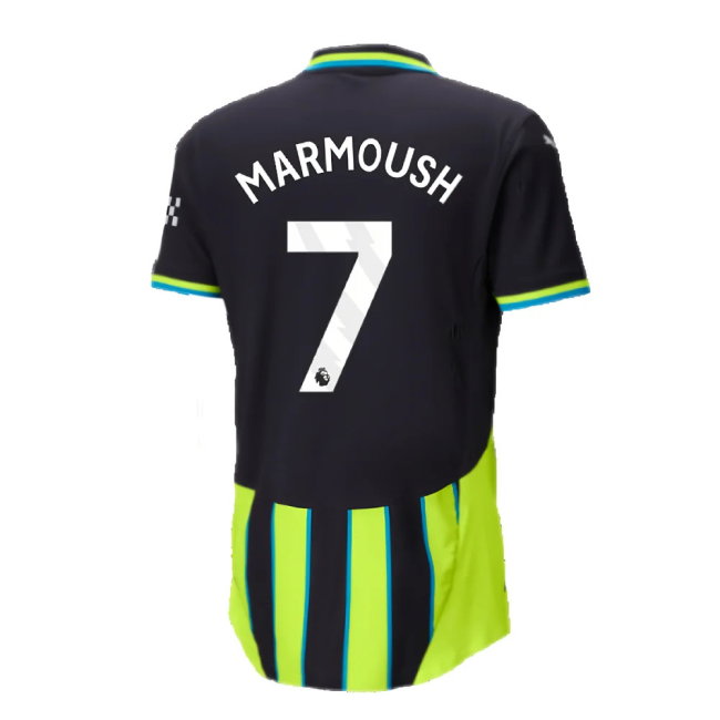 2024-2025 Man City Away Authentic Shirt w/packaging (Marmoush 7)