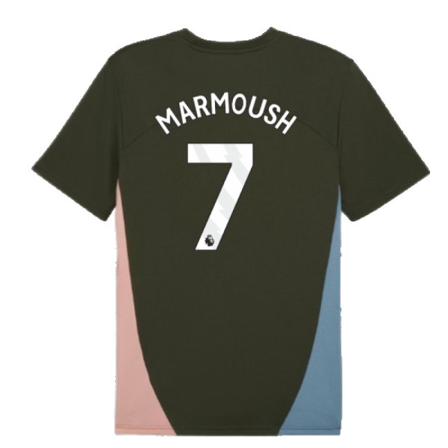 2024-2025 Man City Training Shirt (Myrtle) (Marmoush 7)