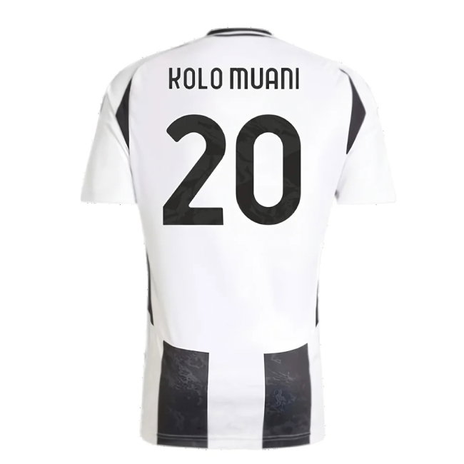 2024-2025 Juventus Home Shirt (Kolo Muani 20)