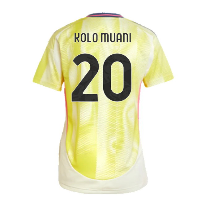 2024-2025 Juventus Away Shirt (Womens) (Kolo Muani 20)