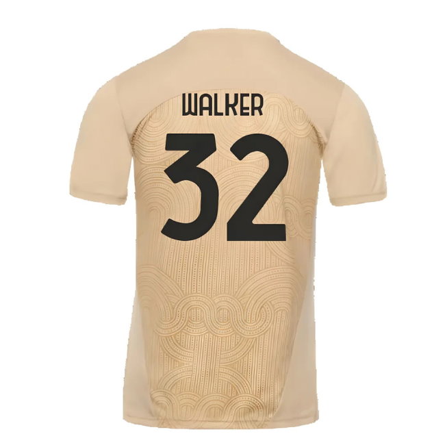 2024-2025 AC Milan Pre-Match Shirt (Putty) (Walker 32)