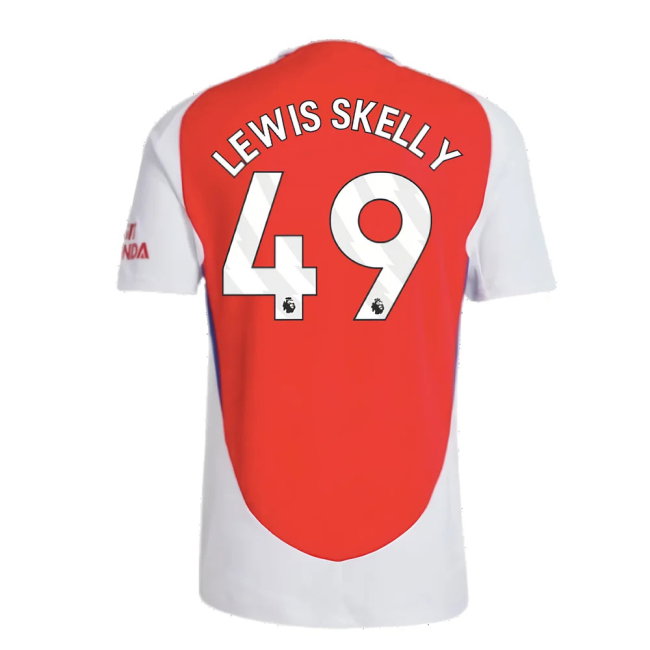 2024-2025 Arsenal Authentic Home Shirt (Lewis Skelly 49)