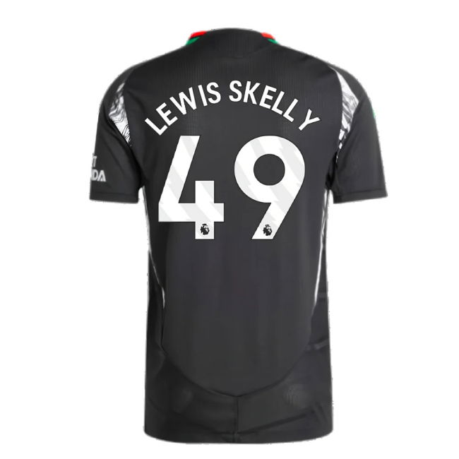 2024-2025 Arsenal Authentic Away Shirt (Lewis Skelly 49)