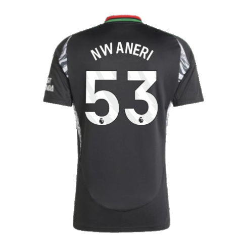 2024-2025 Arsenal Away Shirt (Nwaneri 53)
