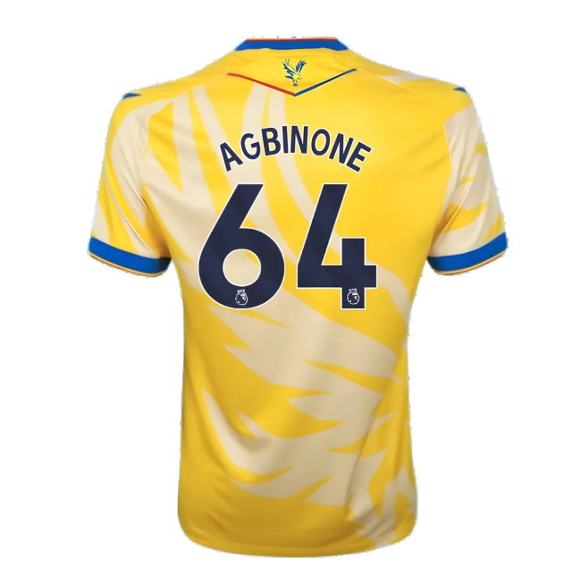 2024-2025 Crystal Palace Away Shirt (Agbinone 64)