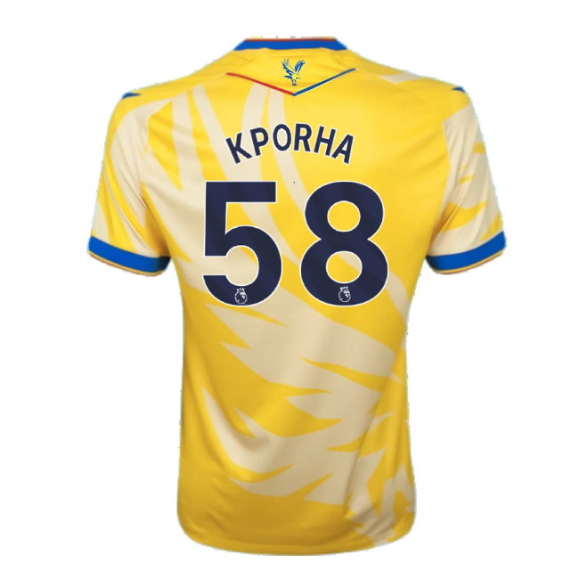 2024-2025 Crystal Palace Away Shirt (Kporha 58)