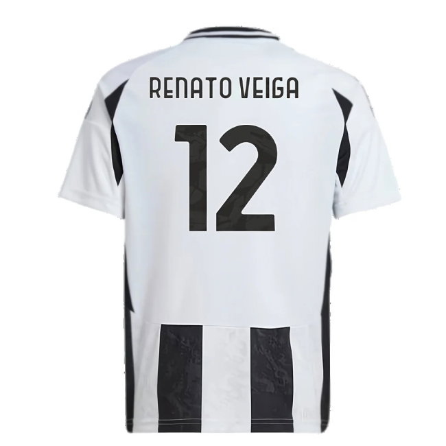2024-2025 Juventus Home Mini Kit (Renato Veiga 12)