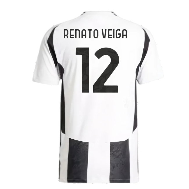 2024-2025 Juventus Authentic Home Shirt (Renato Veiga 12)