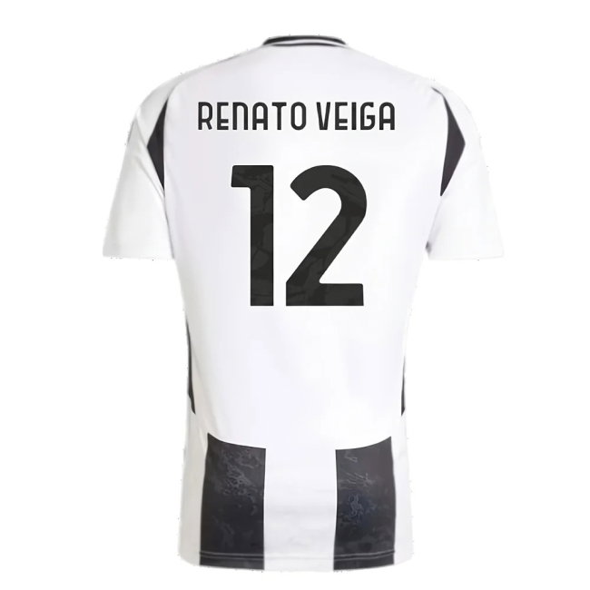 2024-2025 Juventus Home Shirt (Renato Veiga 12)
