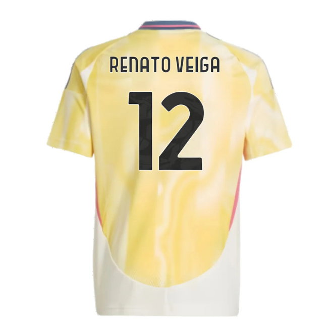 2024-2025 Juventus Away Shirt (Kids) (Renato Veiga 12)