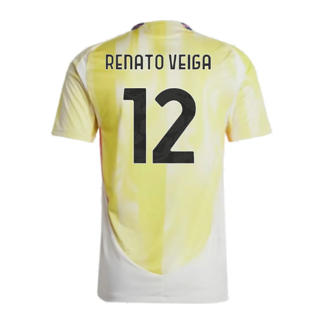 2024-2025 Juventus Authentic Away Shirt (Renato Veiga 12)