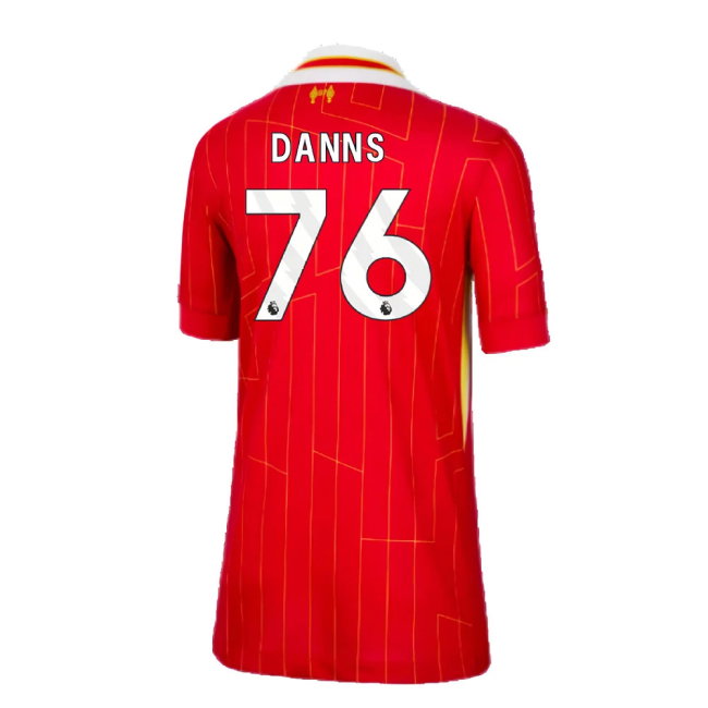 2024-2025 Liverpool Home Shirt (Kids) (Danns 76)
