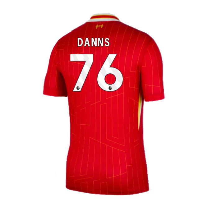 2024-2025 Liverpool Home Shirt (Danns 76)