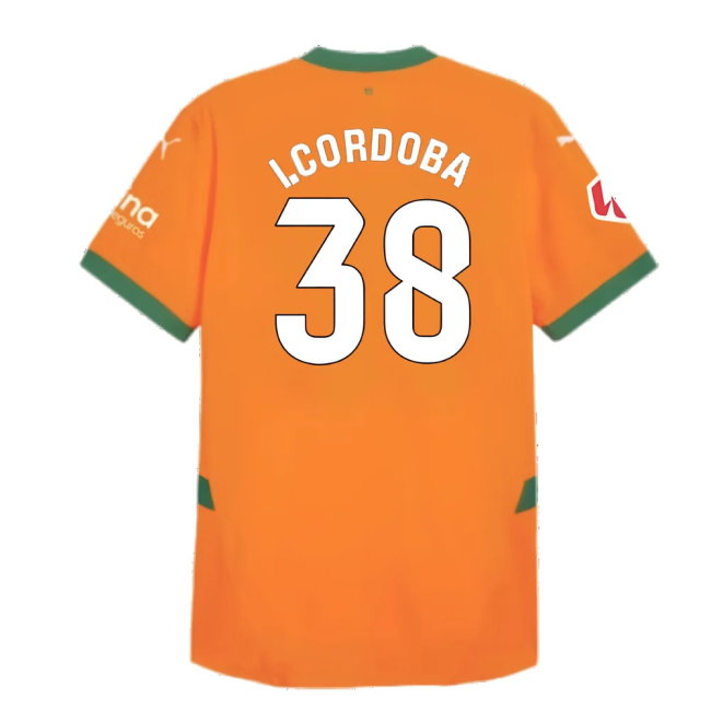2024-2025 Valencia Third Shirt (Kids) (I.Cordoba 38)