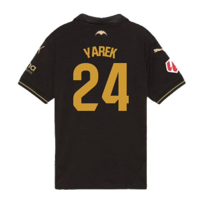 2024-2025 Valencia Away Shirt (Kids) (Yarek 24)
