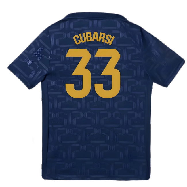 2024-2025 Barcelona Pre-Match Training Shirt (Navy) - Kids (Cubarsi 33)