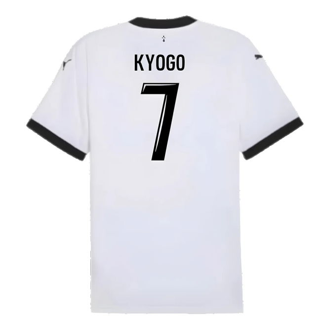 2024-2025 Stade Rennais Away Shirt (Kyogo 7)