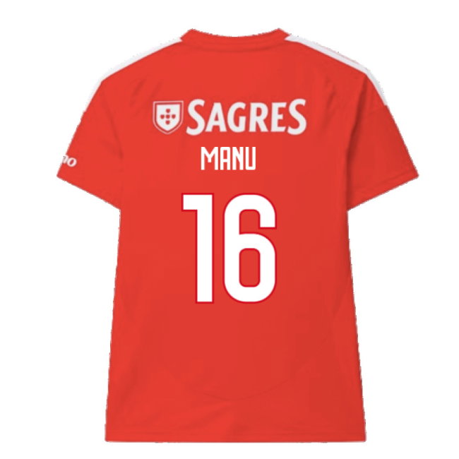 2024-2025 Benfica Home Shirt (Manu 16)